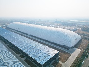 山东巨润建材有限公司封闭料场