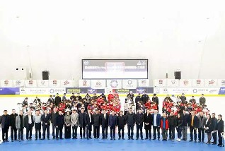 博德维建成三亚启迪冰雪体育中心气膜馆，迎首届“启迪宏奥杯”国际青少年冰球邀请赛