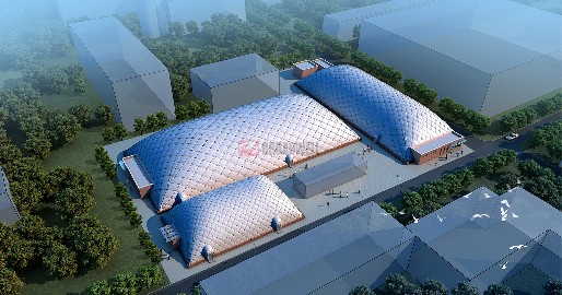 泡泡体育北京平乐园体育中心气膜馆